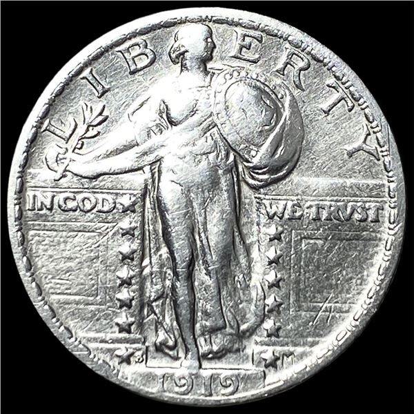 1919-S Standing Liberty Quarter CLOSELY  UNCIRCULATED