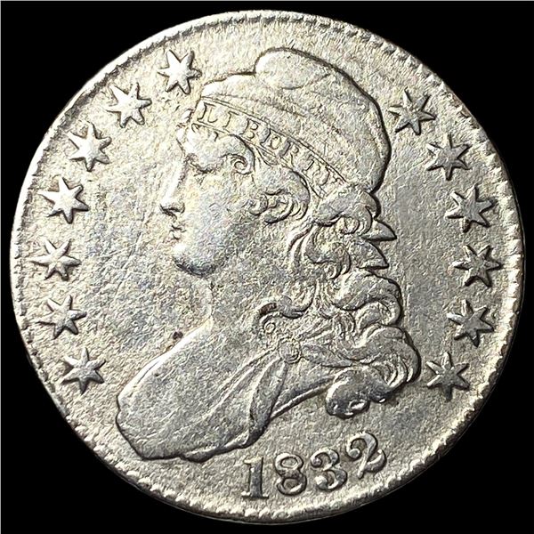 1832 Capped Bust Half Dollar LIGHTLY  CIRCULATED