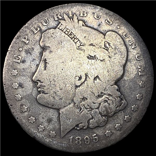 1895-S Silver Morgan Dollar NICELY CIRCULATED
