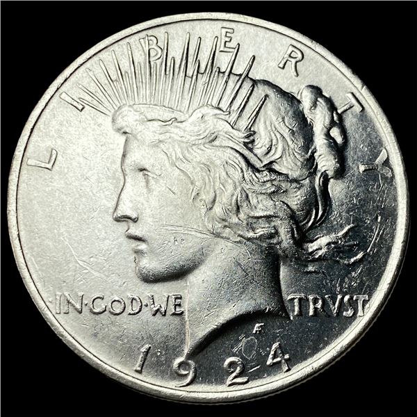 1924 Silver Peace Dollar UNCIRCULATED