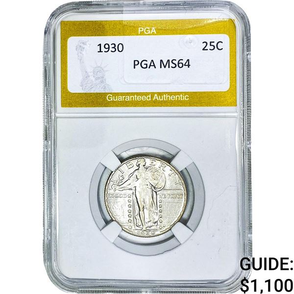 1930 Standing Liberty Quarter PGA MS64