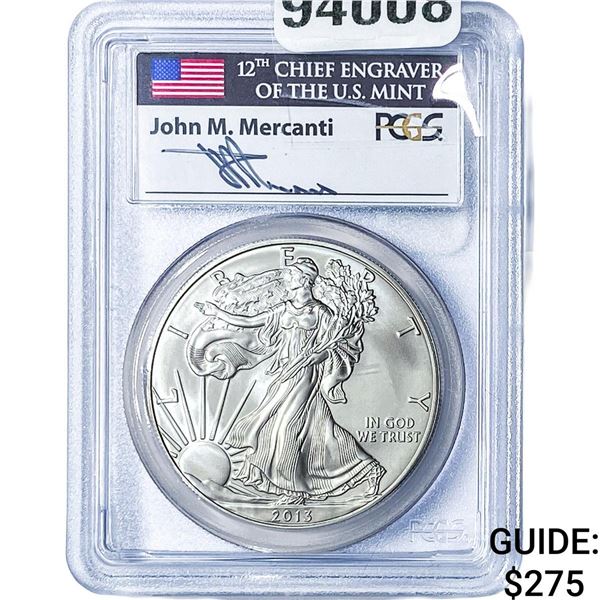 2013 Silver Eagle PCGS MS69