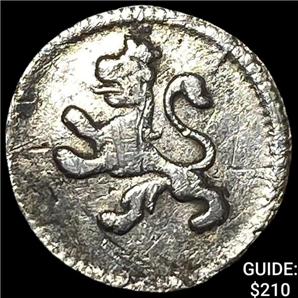 1803 Colombia Silver 1/4 Real