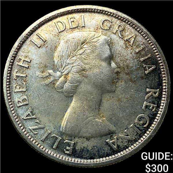 1955 Canada Silver Dollar