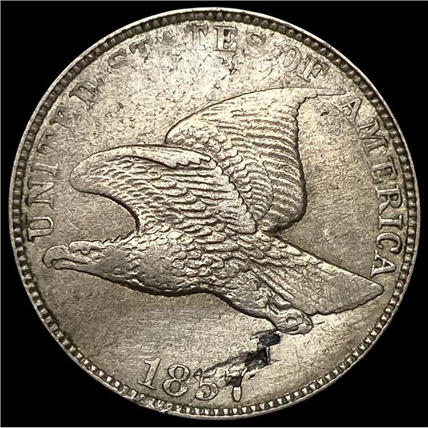 1857 Flying Eagle Cent LIGHTLY CIRCULATED