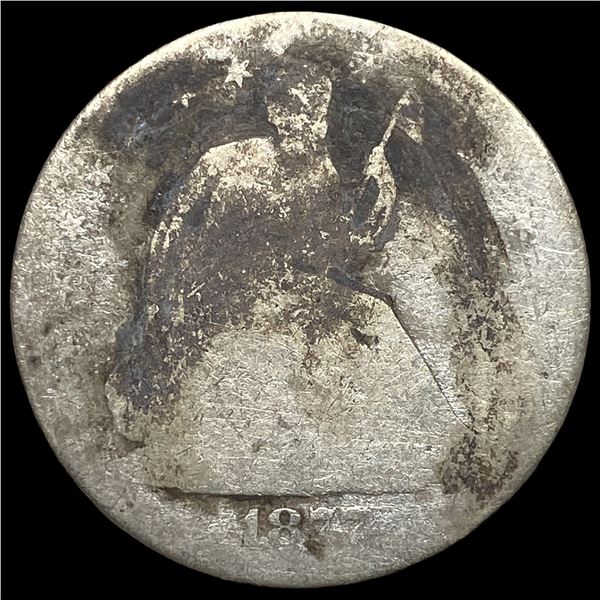 1877-S Seated Liberty Half Dollar NICELY  CIRCULATED