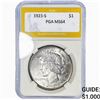 Image 1 : 1923-S Silver Peace Dollar PGA MS64