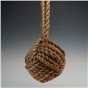 Image 4 : Large Maritime Rope Knot Monkey Fist Door Stop