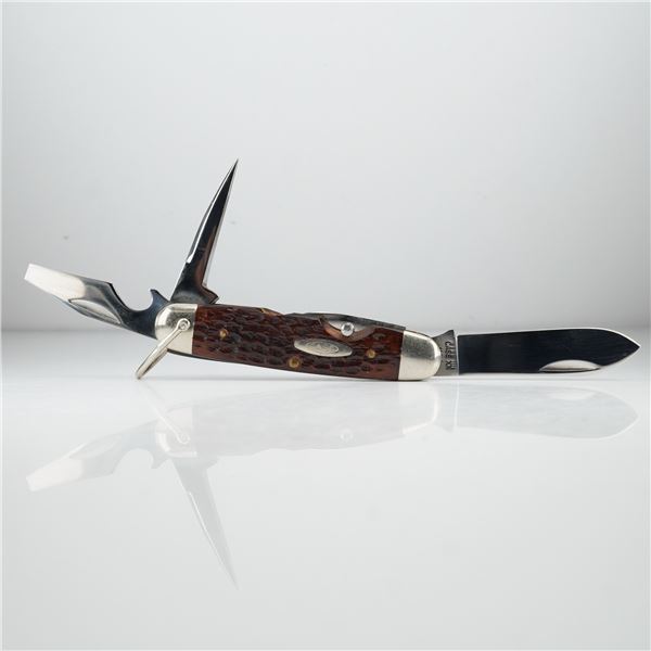 W.R. Case and Sons Scout Utility Folding Knife with Four Blades
