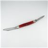 Image 2 : W.R. Case and Sons XX Centennial 1889-1989 Red Jigged Two Blade Folding Pen Knife