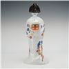 Image 2 : Japanese Porcelain Geisha Sake Decanter Tokkuri with Cork Stopper Hakusen Kiln