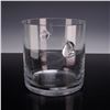 Image 2 : Tiffany and Co. Crystal Scroll Handled Ice Bucket
