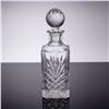 Image 1 : Cut Crystal Square Spirit Decanter with Stopper