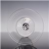 Image 4 : 4pc Martha Stewart Champagne Glass Set with Gold Rim