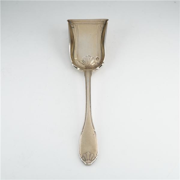 Cartier Sterling Silver Shell Motif Scoop Spoon Made in France