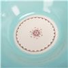 Image 2 : 4pc American Limoges Mist Cotillion Blue Pattern Ceramic Service Pieces