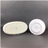 Image 2 : 2pc Villeroy and Boch and Michelangelo Raffaello Ceramic Fish Platters