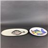 Image 3 : 2pc Villeroy and Boch and Michelangelo Raffaello Ceramic Fish Platters