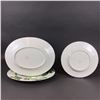 Image 4 : 3pc Neiman Marcus Italian Ceramic Fig Pattern Platters and Plate