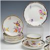 Image 2 : 12pc Meissen Porcelain Tea Service