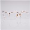 Image 2 : Shuron 1/10 12K Gold-Filled Rimless Eyeglasses with Case