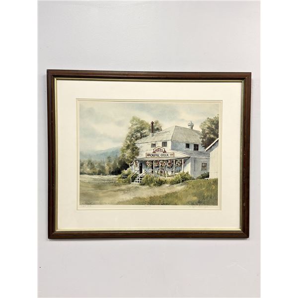 Nancy Taylor Stonington (American, b. 1944), Cripple Creek, Offset Lithograph
