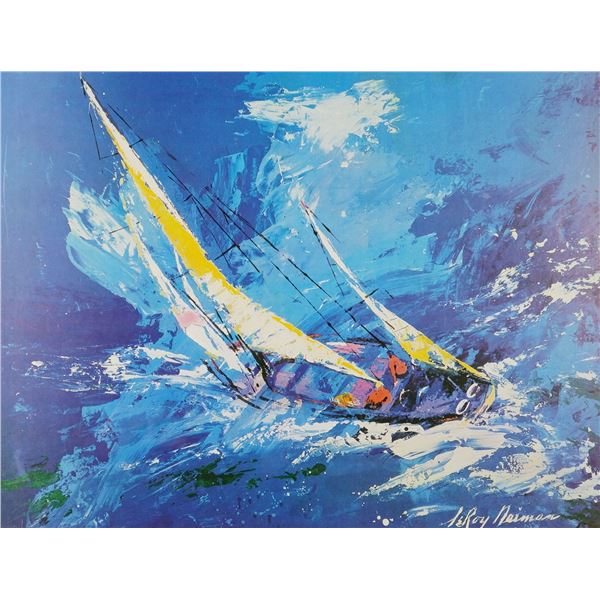 LeRoy Neiman (American,1921-2012), Print on Paper, Sailing