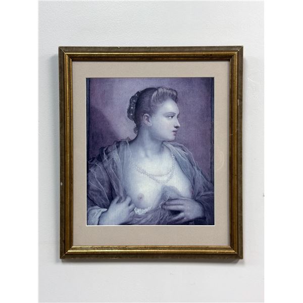 After Jacopo Tintoretto (Italian, 1518-1594), 'The Woman Revealing Her Breast'