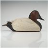 Image 2 : Randy Tull Hand Carved Canvasback Drake Duck Decoy