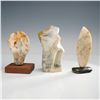 Image 2 : 3pc Abstract Biomorphic Stone Sculptures