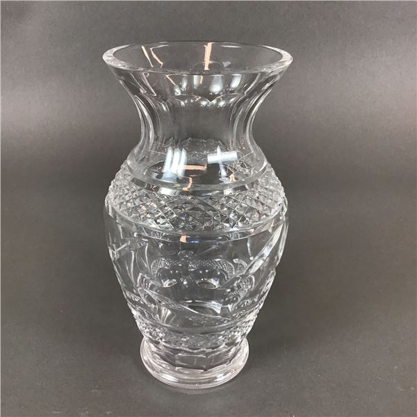 Waterford Crystal Swirls and Dots Flower Vase