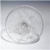 Image 2 : Adams & Co. EAPG Good Luck Pattern Pressed Glass Pedestal Cake Stand