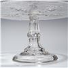Image 4 : Adams & Co. EAPG Good Luck Pattern Pressed Glass Pedestal Cake Stand
