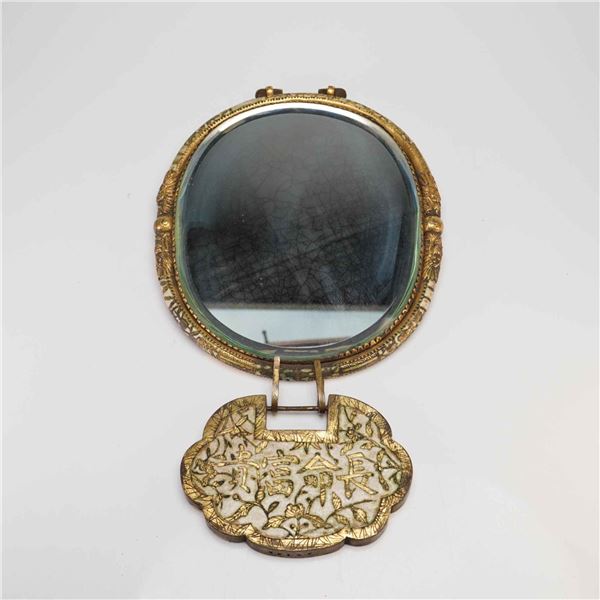 Early American Pressed Glass EAPG Pedestal Cake Stand