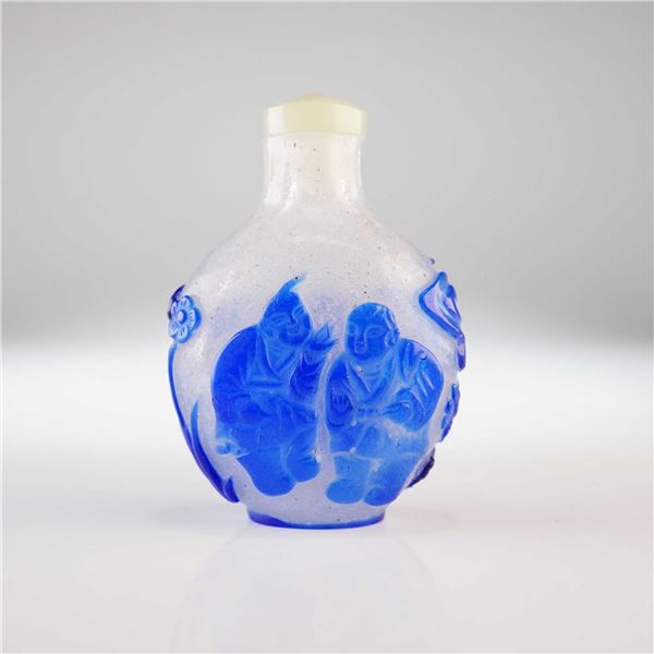Roseville Pottery Double Handled Vase, Clematis Brown 103-6