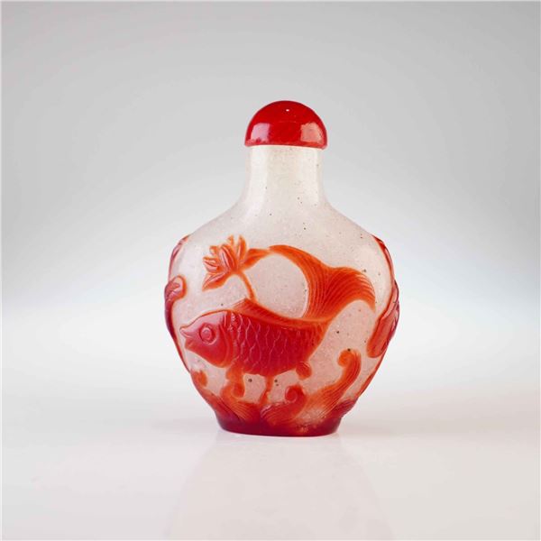 Roseville Pottery Dual Handled Vase, Apple Blossom