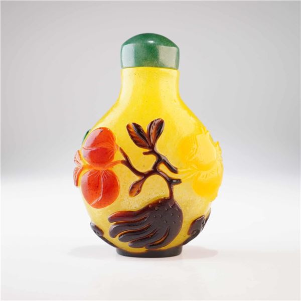 Roseville Pottery Vase Zephyr Lily Brown 145-8