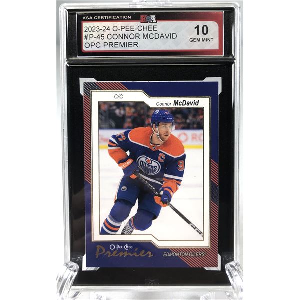 2023-24 OPC Connor McDavid KSA 10 - Oilers