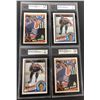 Image 1 : 1984-85 Topps Wayne GRETZKY Graded LOT x4 - Oilers