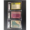 Image 2 : Wayne GRETZKY Graded Lot x3 - Oilers