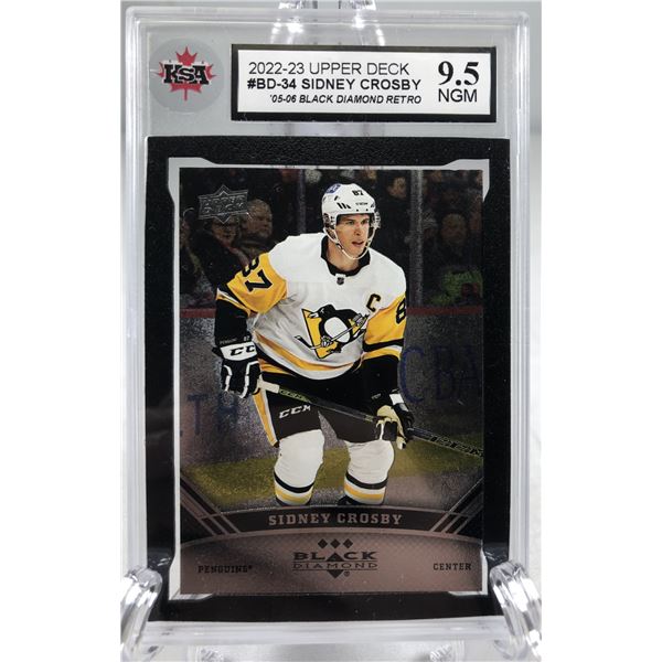 2022-23 BD Retro - Sidney Crosby KSA 9.5 - Penguins