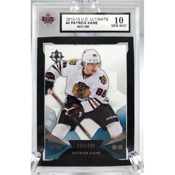 2012-13 UD Ultimate - Patrick Kane KSA 10 /399 - Blackhawks