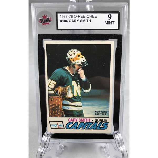 1977-78 OPC - Gary Smith - KSA 9 Canucks
