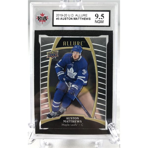 2019-20 Allure - Auston Matthews KSA 9.5 - Maple Leafs