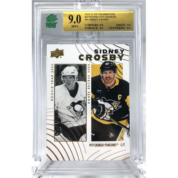 2024-25 UD TH - Sidney Crosby MINT 9 - Penguins
