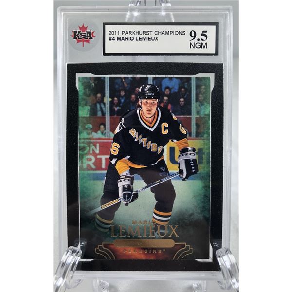 2011 Parkhurst Champs - Mario Lemieux KSA 9.5 - Penguins