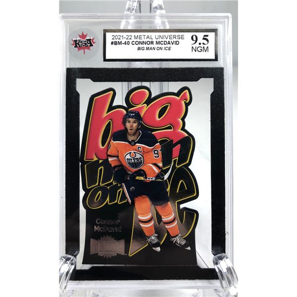 2021-22 Metal Big Man - Connor McDavid KSA 9.5 - Oilers