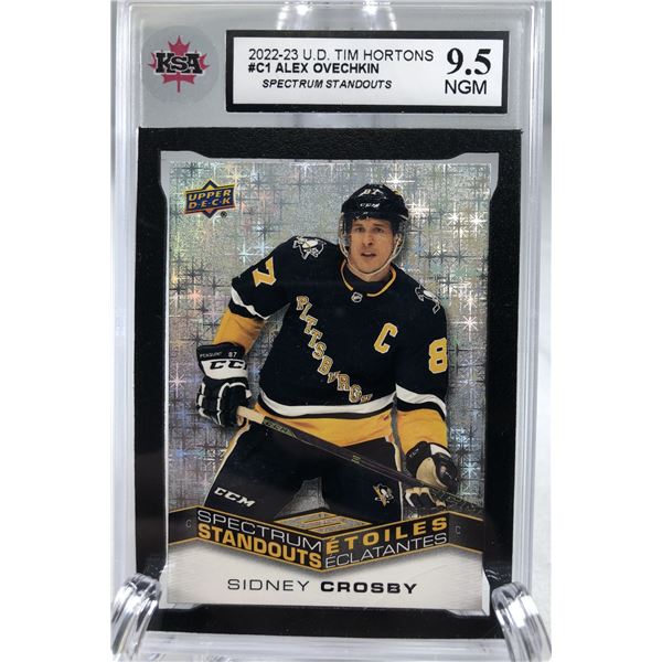 2022-23 UD TH Spectrum - Sidney Crosby KSA 9.5 - Penguins