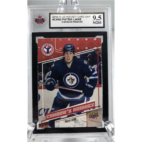 2016-17 UD NHCD - Patrik Laine KSA 9.5 - Jets