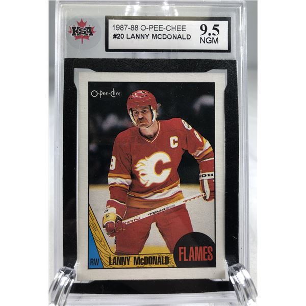 1987-88 OPC - Lanny McDonald KSA 9.5 - Flames